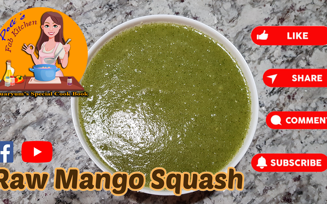 Raw Mango Squash